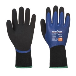THERMO PRO GLOVE  Colour:Bleu/Noir