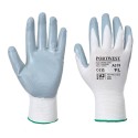 GANT FLEXO GRIP NITRILE (EMBALLAGE BLISTER)  Colour:Gris/Blanc