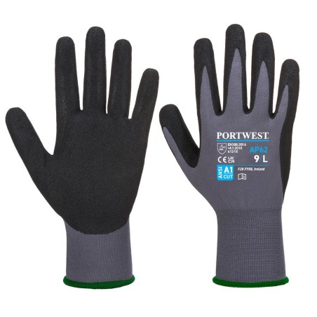 GANT DERMIFLEX AQUA  Colour:Gris/Noir