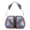 COQUILLES ANTI-BRUIT HV EXTREME MONTÉ SUR CASQUE Colour:Gris/Orange