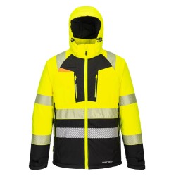 PARKA D'HIVER DX4 HI-VIS CLASS 2  Colour:Jaune/Noir