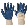 NITRILE DOS AÉRÉ POIGNET TRICOT  Colour:Marine