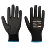 GANT POUR ÉCRAN TACTILE EN MOUSSE NITRILE (PAQUET DE 12 PAIRES) - NPR15  Colour:Noir