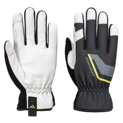GANT UTILITAIRE EN CUIR STRETCH  Colour:Noir