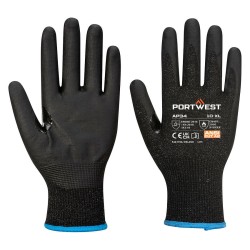LR15 GANT À ÉCRAN TACTILE MOUSSE DE NITRILE (PK12)  Colour:Noir