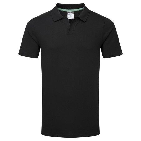 POLO EN COTON BIOLOGIQUE RECYCLABLE  Colour:Noir