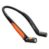 LAMPE COLLIER RECHARGEABLE PAR USB Colour:Noir/Orange