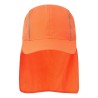 CASQUETTE DE PROTECTION SOLAIRE RESPIRANTE Colour:Orange