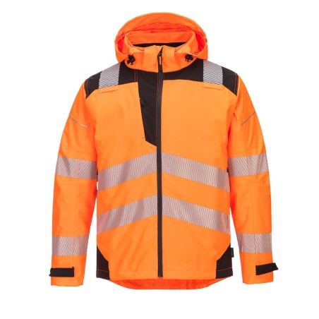 VESTE IMPER-RESPIRANTE EXTREME PW3  Colour:Orange/Noir