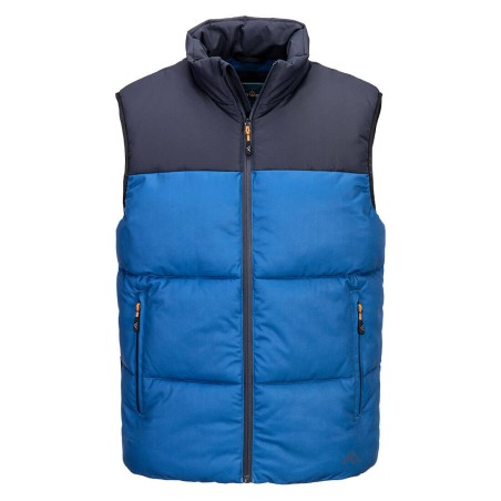 KX3 BODYWARMER ISOLÉ BAFFLE  Colour:Quartz / Marine foncé