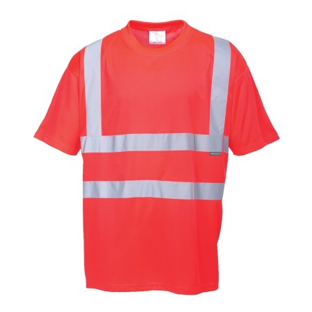 T-SHIRT HI-VIS   Colour:Rouge