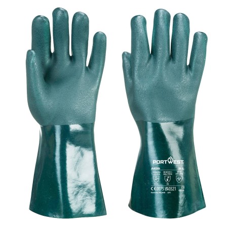 GANT PVC 35CM DOUBLE TREMPAGE  Colour:Vert