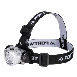 LAMPE FRONTALE LED Colour:Argent