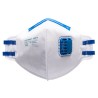 MASQUE PLIABLE FFP2 AVEC VALVE (20PCS) Colour:Blanc